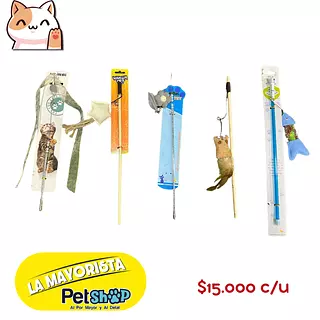 Vara Juguete Unidad Gato