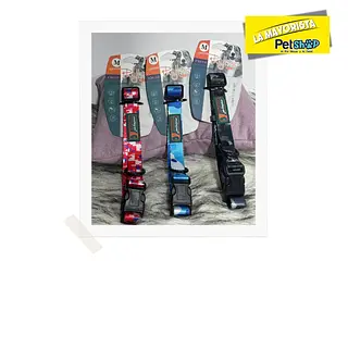 Collar Phyllis, Broche En Pasta Negra De Plástico / Talla M