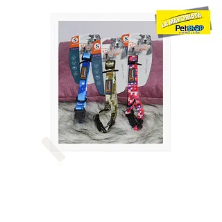 Collar Phyllis, Broche En Pasta Negra De Plástico / Talla S